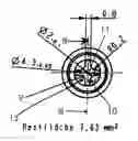 Fig. 01 - Spray nozzle for cooling the piston of an internal combustion engine