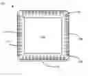 Fig. 01 - Integrated circuit leadless package system