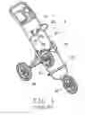 Fig. 02 - Propping structure of a golf trolley