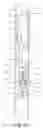 Fig. 11 - Inner sliding rail mounting structure for sliding track assembly for drawer