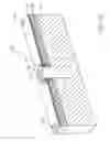 Fig. 13 - Nozzle arrangement with an ink ejecting displaceable roof structure