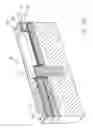 Fig. 21 - Nozzle arrangement with an ink ejecting displaceable roof structure