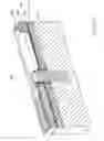 Fig. 23 - Nozzle arrangement with an ink ejecting displaceable roof structure