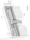 Fig. 37 - Nozzle arrangement with an ink ejecting displaceable roof structure