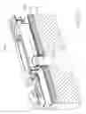 Fig. 41 - Nozzle arrangement with an ink ejecting displaceable roof structure