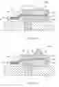 Fig. 43 - Nozzle arrangement with an ink ejecting displaceable roof structure