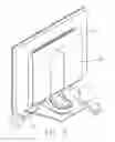 Fig. 04 - Flat panel display with universal rotation