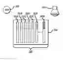 Fig. 01 - Photo-chromic material application apparatus