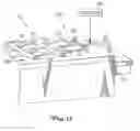 Fig. 14 - Electrophoresis apparatus having at least one auxiliary buffer passage