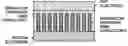 Fig. 01 - Photovoltaic structure with a conductive nanowire array electrode