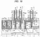 Fig. 17 - Method of manufacture of a semiconductor integrated circuit device including a plurality of columnar laminates having different spacing in different directions