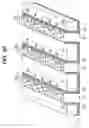 Fig. 27 - Method of manufacture of a semiconductor integrated circuit device including a plurality of columnar laminates having different spacing in different directions
