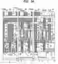 Fig. 35 - Method of manufacture of a semiconductor integrated circuit device including a plurality of columnar laminates having different spacing in different directions