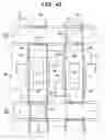 Fig. 44 - Method of manufacture of a semiconductor integrated circuit device including a plurality of columnar laminates having different spacing in different directions