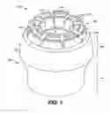 Fig. 02 - Cap with revolving body for a dermal tissue lancing device