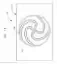 Fig. 16 - Stent with spiral side-branch support designs