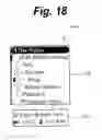 Fig. 19 - Reproducing apparatus, correlated information notifying method, and correlated information notifying program