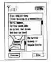 Fig. 01 - Method of and apparatus for displaying messages on a mobile terminal