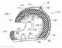 Fig. 01 - Air circulation system for protective helmet and helmet containing the same