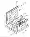 Fig. 01 - Combination writable scroll picture frame display assembly