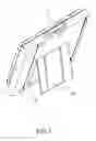 Fig. 04 - Mounting structure for a display