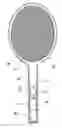 Fig. 01 - Electrical mosquito swatter with airflow generating means