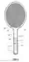 Fig. 03 - Electrical mosquito swatter with airflow generating means