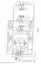 Fig. 06 - Hydrostatic drive system with division of the quantity of hydraulic fluid at the pump