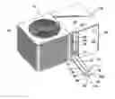 Fig. 01 - Air conditioning apparatus and associated condensate drain pan structure