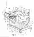 Fig. 03 - Laundry machine with loading hopper