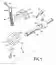 Fig. 02 - Adjustable drum pedal assembly