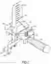 Fig. 03 - Support with locking device for a barbecue grill cover