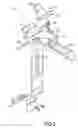 Fig. 04 - Support with locking device for a barbecue grill cover