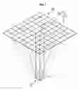 Fig. 02 - Sunbeams concentration lenses, process and apparatus for solar photovoltaic generator using concept of superposition