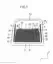 Fig. 12 - Blind arrangement for the window of a motor vehicle