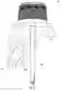 Fig. 16 - Hydraulic drill bit assembly