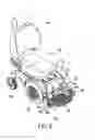 Fig. 04 - Front wheel stabilizing device for an electric motor-driven wheeled vehicle