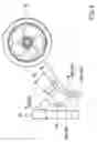 Fig. 09 - Front wheel stabilizing device for an electric motor-driven wheeled vehicle