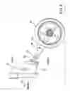 Fig. 10 - Front wheel stabilizing device for an electric motor-driven wheeled vehicle
