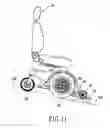 Fig. 12 - Front wheel stabilizing device for an electric motor-driven wheeled vehicle