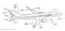 Fig. 01 - Aircraft trailing edge devices, including devices having forwardly positioned hinge lines, and associated methods