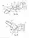 Fig. 08 - Aircraft trailing edge devices, including devices having forwardly positioned hinge lines, and associated methods