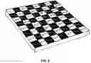 Fig. 03 - Method and manufacture for text and illustration checkerboard design