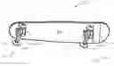 Fig. 01 - Side motion propelled skateboard device