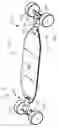 Fig. 07 - Side motion propelled skateboard device