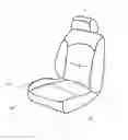 Fig. 01 - Lateral honeycomb support for seat