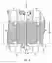 Fig. 12 - Methods of stitching interconnecting wires on a stator to reduce phase-on-phase conditions