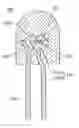 Fig. 01 - Light emitting device with blue light LED and phosphor components