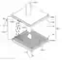 Fig. 01 - Liquid crystal shutter device for a camera