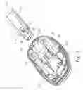 Fig. 04 - Receiving structure for receiver of wireless mouse